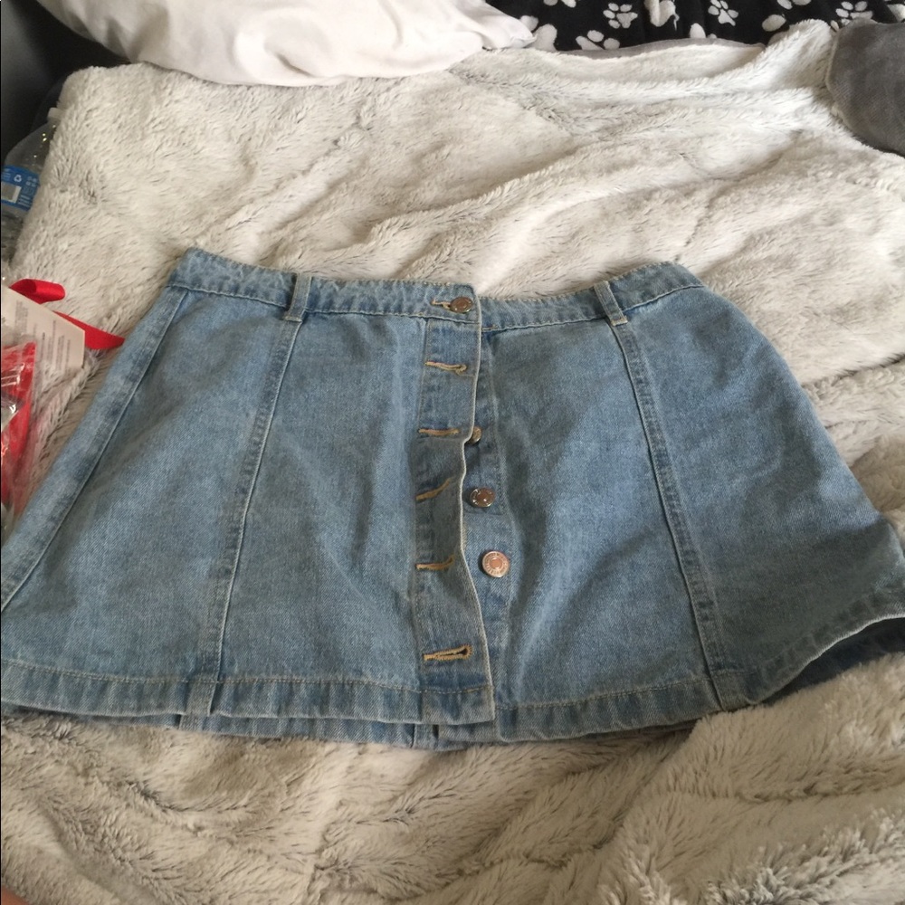 Forever 21 jean skirt